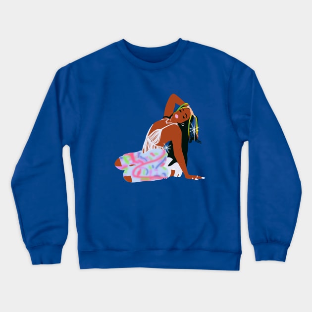 I AM YUNG BABY TATE Crewneck Sweatshirt by sofjac